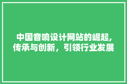 中国音响设计网站的崛起,传承与创新，引领行业发展