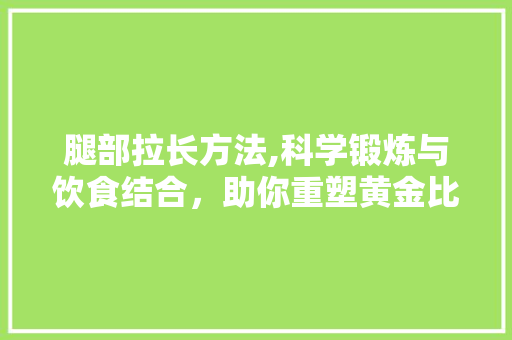 腿部拉长方法,科学锻炼与饮食结合,助你重塑黄金比例 操作系统 腿部拉长方法,科学锻炼与饮食结合,助你重塑黄金比例 操作系统