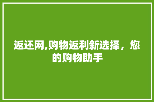 返还网,购物返利新选择，您的购物助手 电脑基础